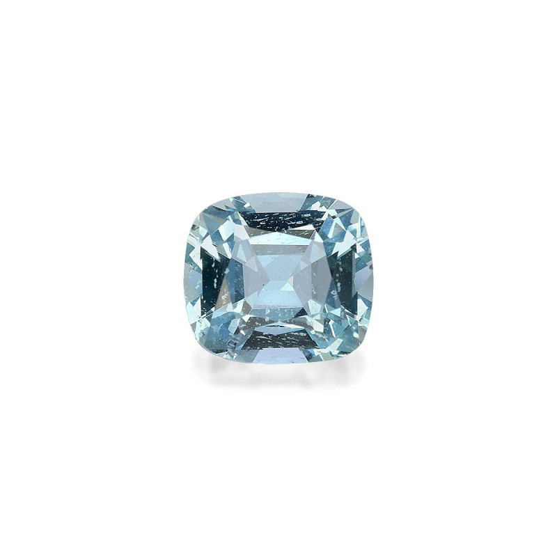 CUSHION-cut Aquamarine Baby Blue 2.16 carats