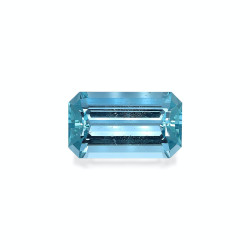 RECTANGULAR-cut Aquamarine...