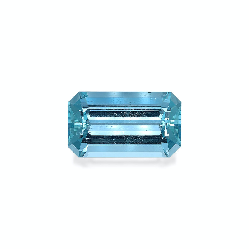 RECTANGULAR-cut Aquamarine Baby Blue 65.06 carats
