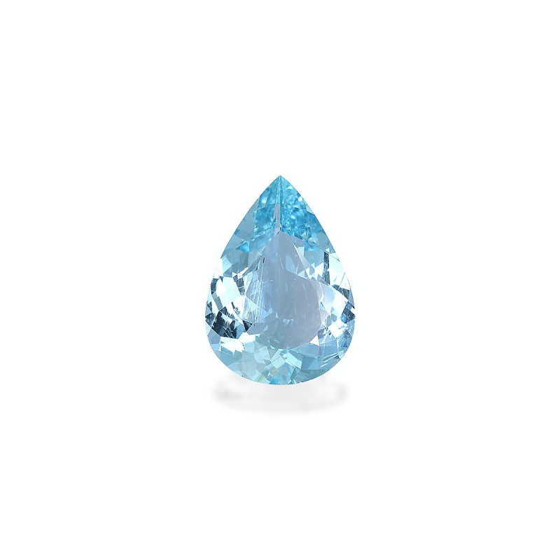 Aquamarin lengte Birne Blau 13.23 karaten