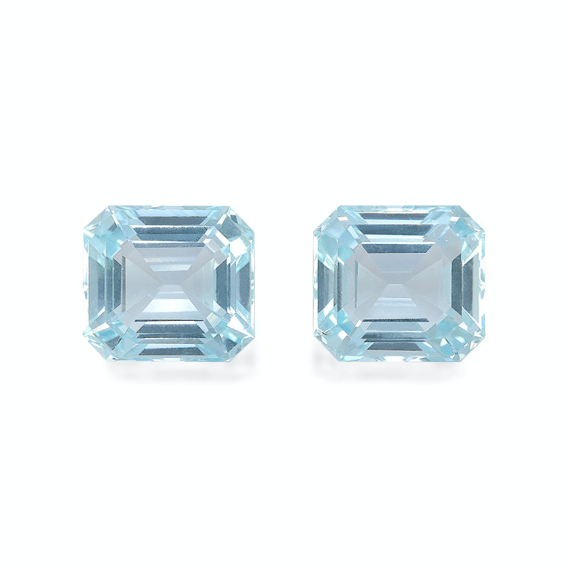 Aquamarin lengte RECHTECKIG Himmelblau 74.19 karaten