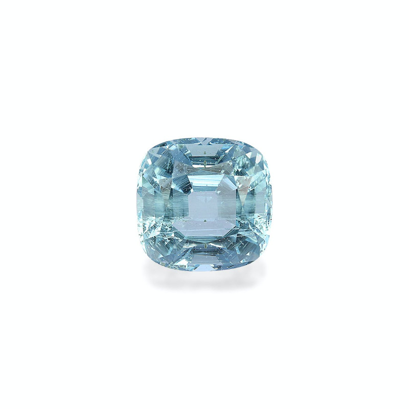 CUSHION-cut Aquamarine Baby Blue 3.45 carats