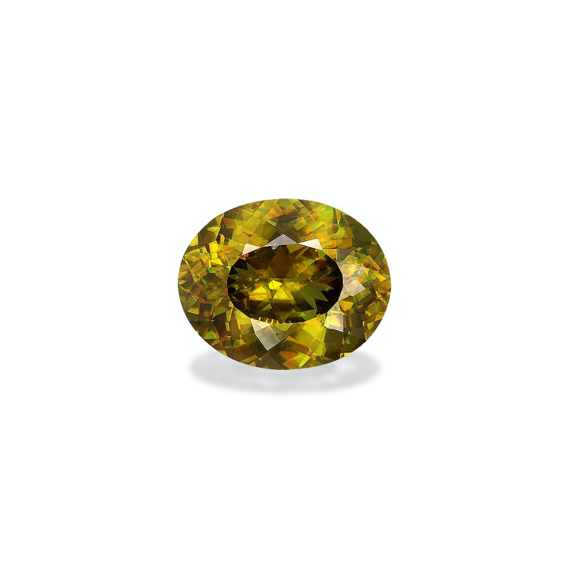 OVAL-cut Sphene  3.40 carats