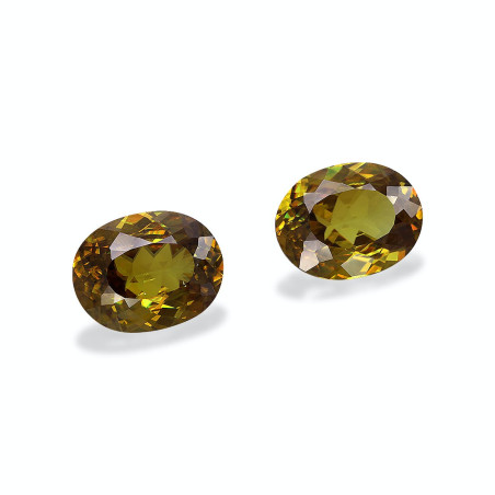 OVAL-cut Sphene  6.85 carats