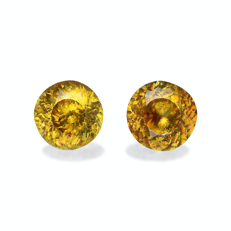 Sphene taille ROND  6.10 carats