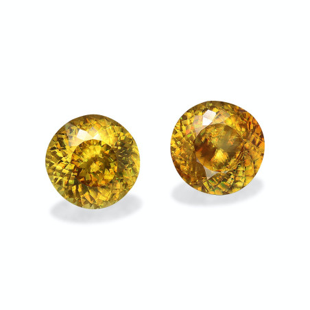 ROUND-cut Sphene  6.10 carats