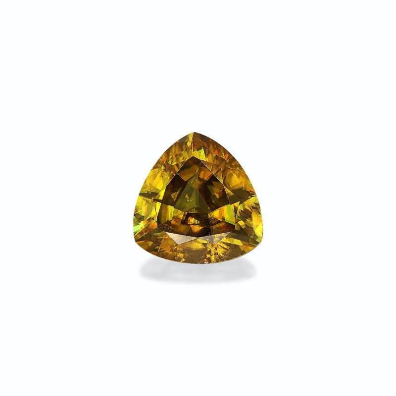 Sphene taille Trilliant  2.58 carats