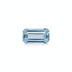 RECTANGULAR-cut Aquamarine...