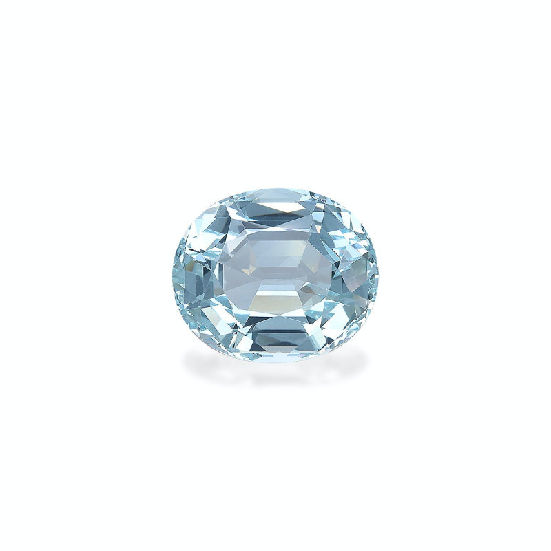 Aigue-Marine taille OVALE Bleu Ciel 26.99 carats