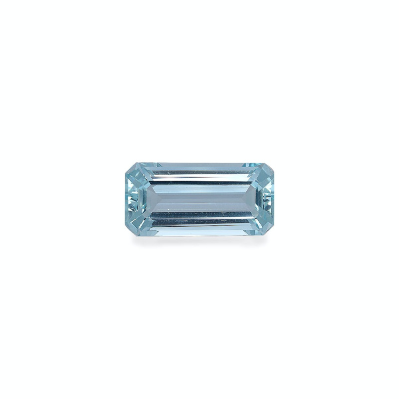 Aigue-Marine taille RECTANGULARE Bleu Ciel 10.71 carats