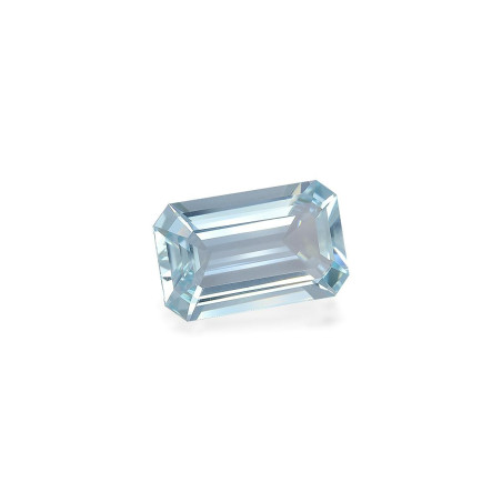 Aigue-Marine taille RECTANGULARE Baby Blue 5.48 carats
