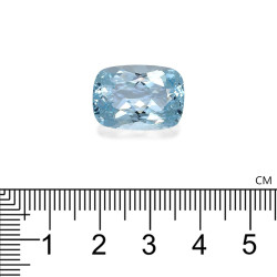Kussen geslepen Aquamarijn Baby Blauw 14.11 karaat