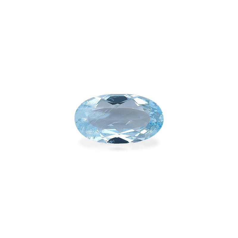 Aguamarina taille OVALE Baby Blue 4.02 carats