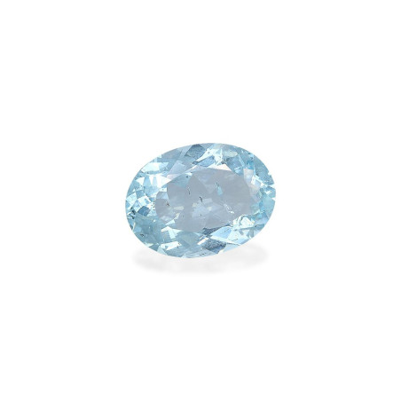 Aquamarin lengte OVAL Baby blau 7.54 karaten