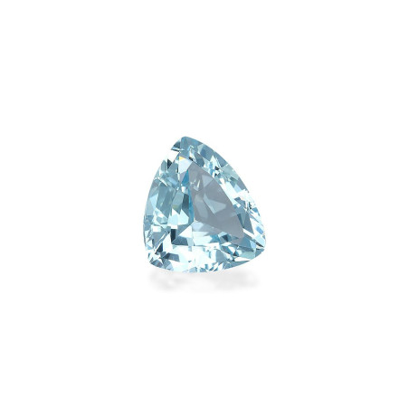 Aquamarin lengte Trilliant Baby blau 5.84 karaten