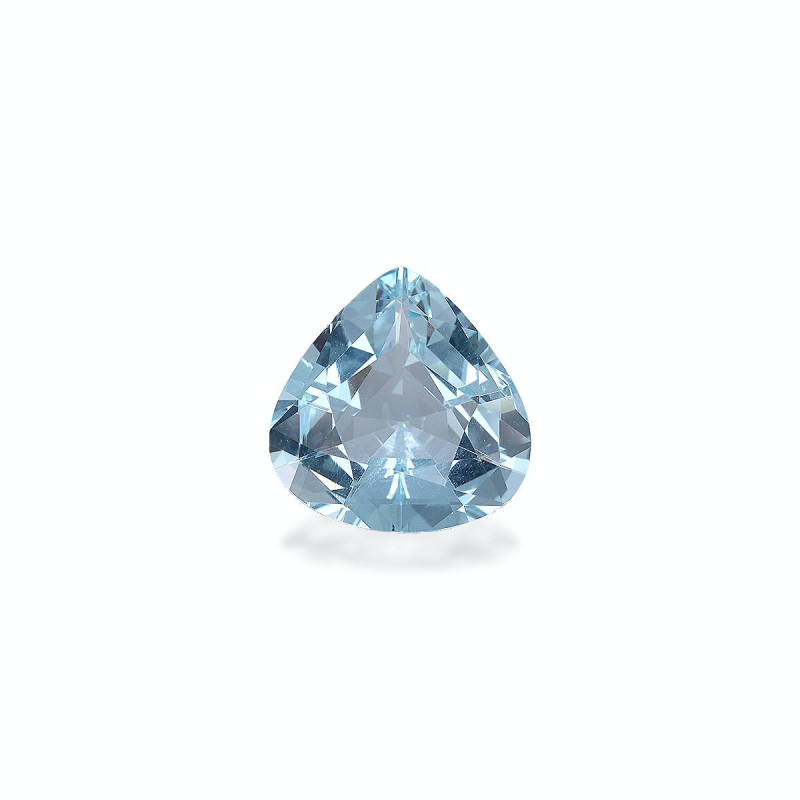 Aquamarin lengte Birne Baby blau 5.45 karaten