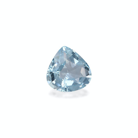 Aquamarin lengte Birne Baby blau 5.45 karaten