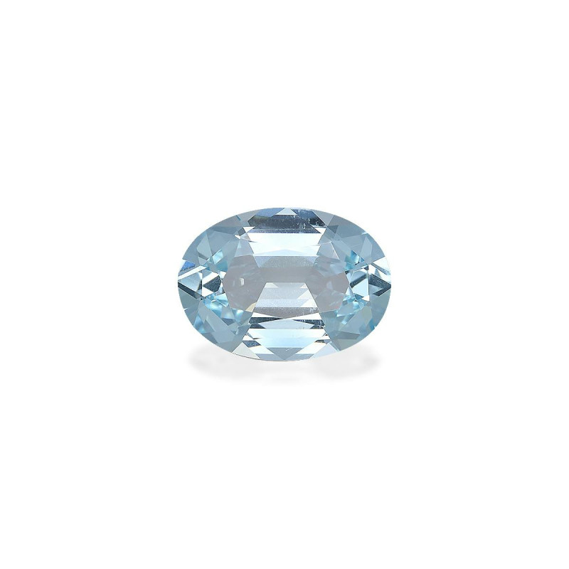 Aquamarin lengte OVAL Baby blau 5.75 karaten