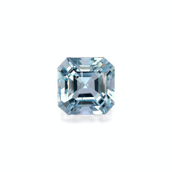 Vierkant geslepen Baby Blauwe Aquamarijn van 4,37 karaat