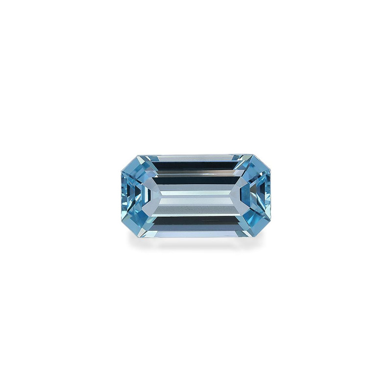 Aigue-Marine taille RECTANGULARE Bleu 3.89 carats