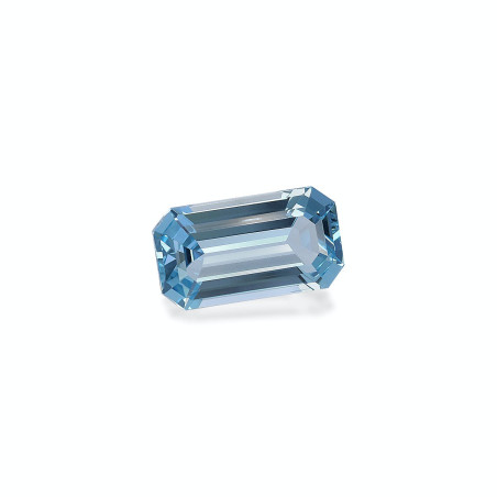 RECTANGULAR-cut Aquamarine Blue 3.89 carats