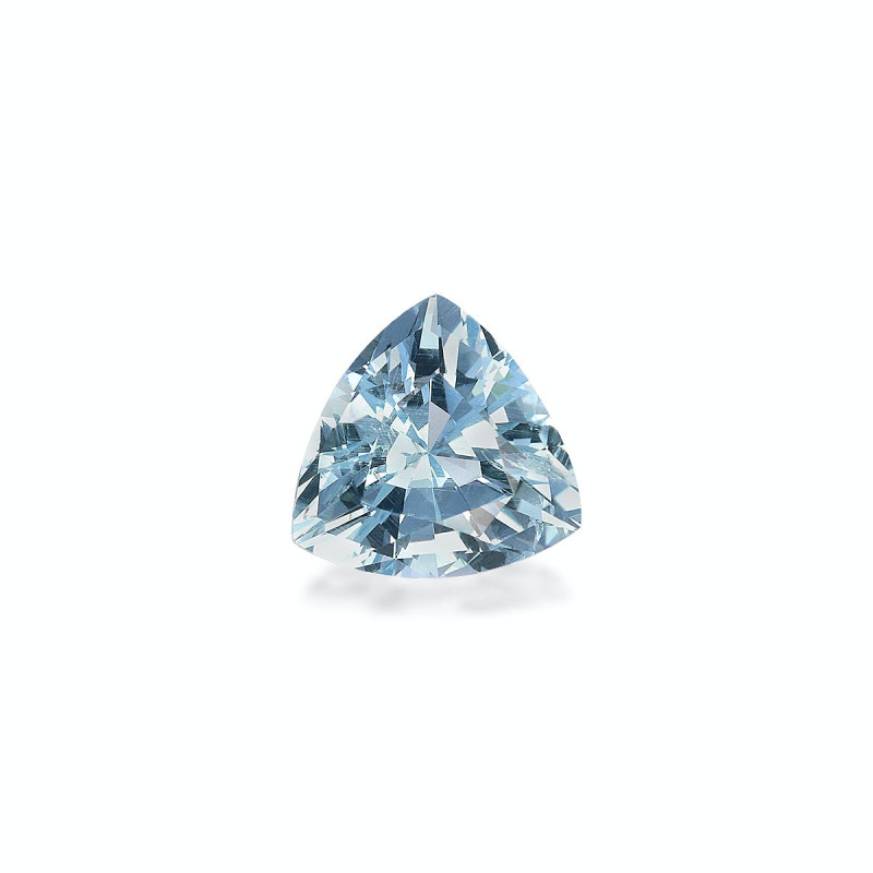 Aigue-Marine taille Trilliant Bleu Ciel 3.11 carats