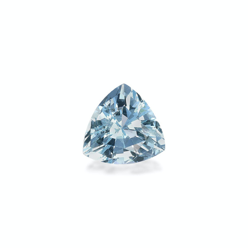 Trilliant-cut Aquamarine Sky Blue 3.11 carats
