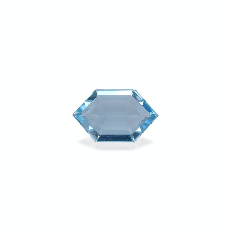 Aigue-Marine taille FANCY Baby Blue 3.96 carats