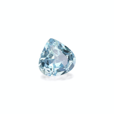 Aquamarin lengte Birne Himmelblau 4.37 karaten