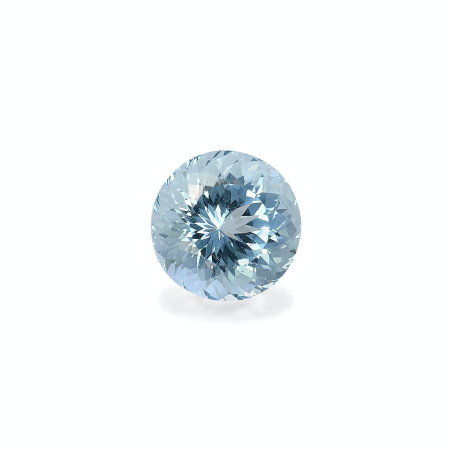 Aquamarin lengte RUNDEN Himmelblau 5.31 karaten