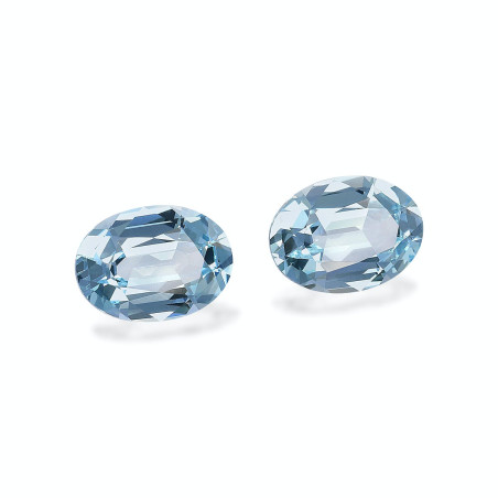 Aquamarin lengte OVAL Himmelblau 4.64 karaten