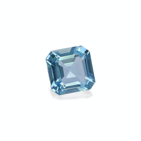 海蓝宝 taille 方块 蓝色 2.19 carats