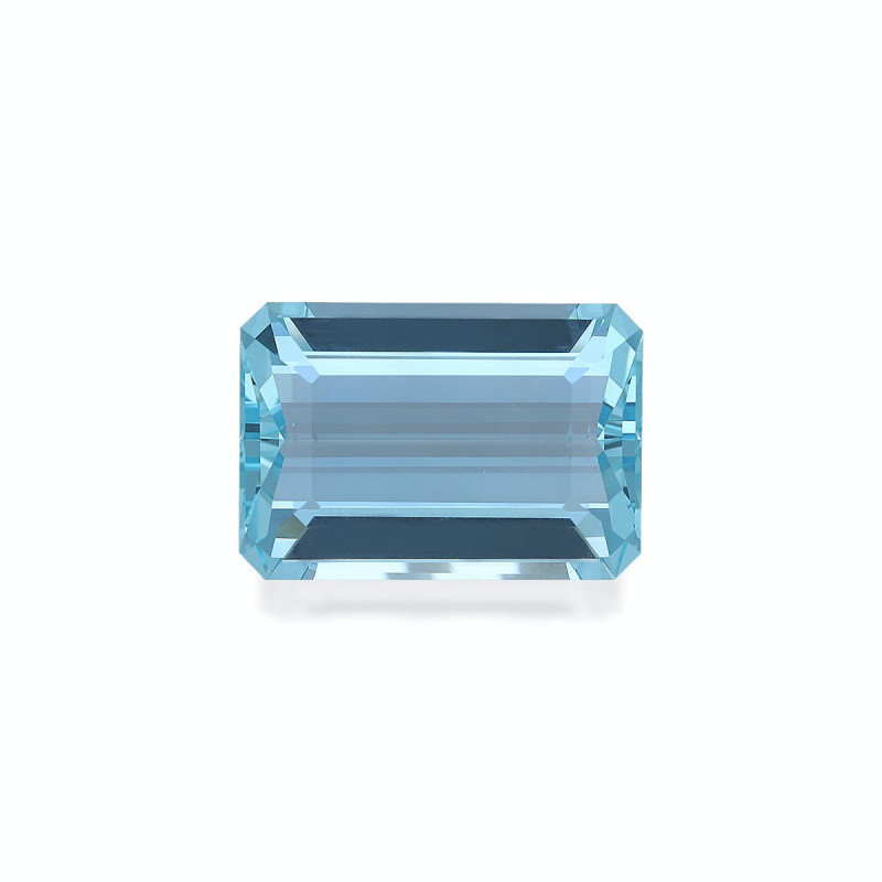 RECTANGULAR-cut Aquamarine Baby Blue 90.50 carats