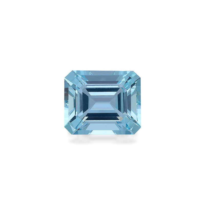 RECTANGULAR-cut Aquamarine Baby Blue 55.85 carats