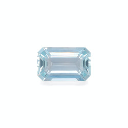 RECTANGULAR-cut Aquamarine...