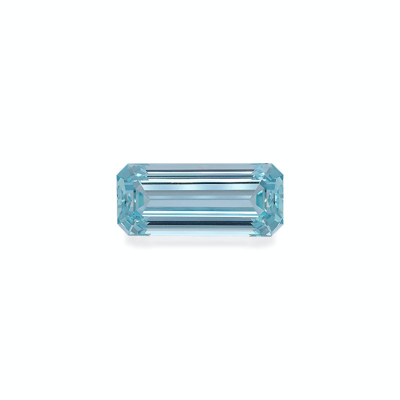 Aquamarin lengte RECHTECKIG Baby blau 31.99 karaten