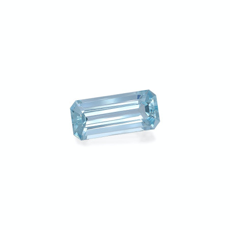 Aquamarin lengte RECHTECKIG Baby blau 17.20 karaten