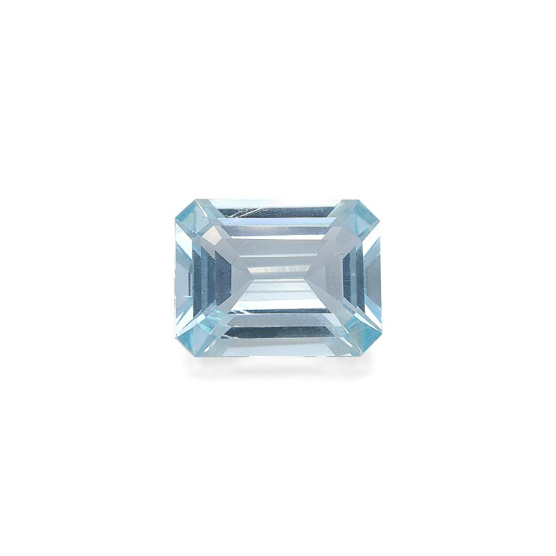 Aquamarin lengte RECHTECKIG Baby blau 6.03 karaten