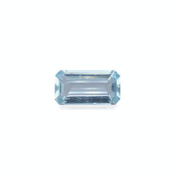 RECTANGULAR-cut Aquamarine...