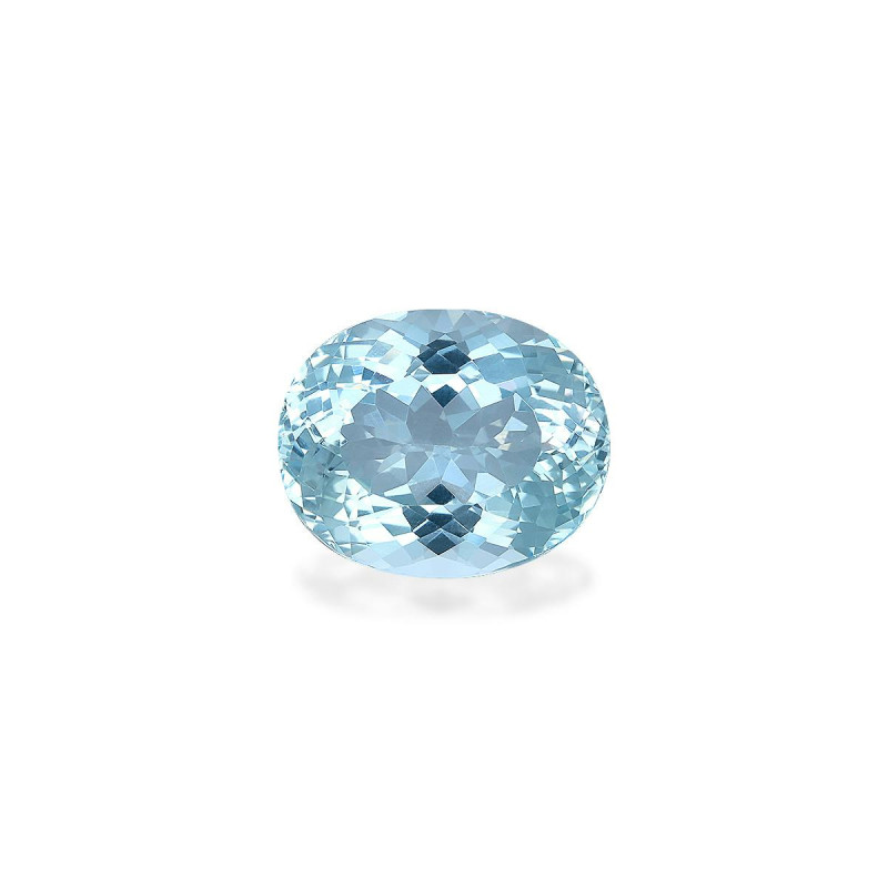 Aquamarin lengte OVAL Baby blau 22.93 karaten