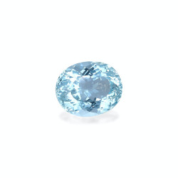 Ovaal geslepen Baby Blauwe Aquamarijn van 22,93 karaat