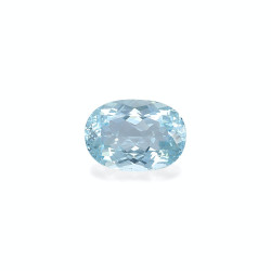 OVAL-cut Aquamarine Sky...