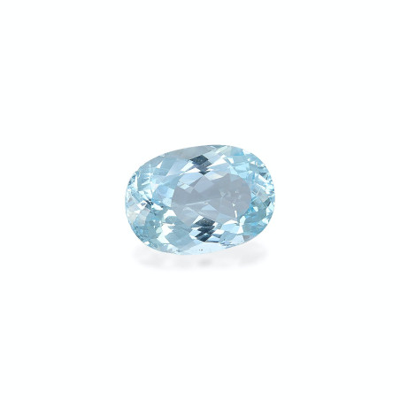 Aquamarin lengte OVAL Himmelblau 13.98 karaten