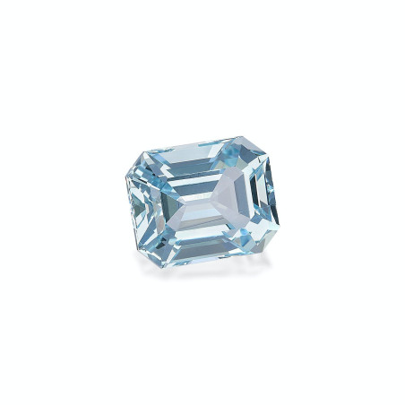 Aquamarin lengte RECHTECKIG Baby blau 5.99 karaten