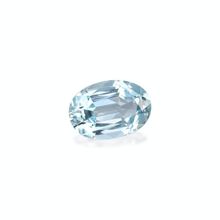 OVAL-cut Aquamarine Baby Blue 7.96 carats