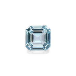 海蓝宝 taille 方块 蓝天 5.05 carats