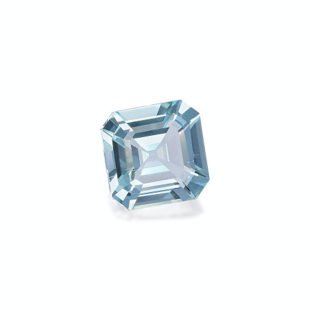 Aquamarin lengte QUADRAT Himmelblau 5.05 karaten