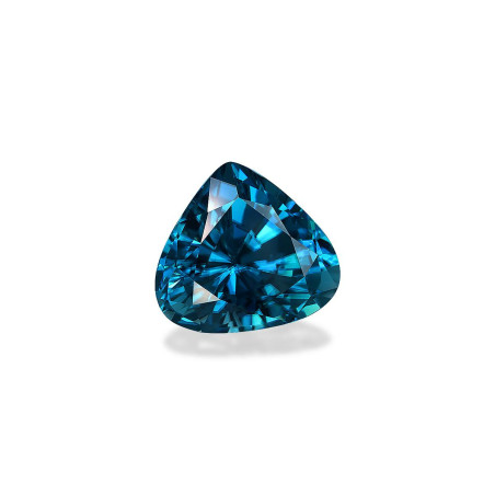 Zircon Bleu taille Poire Bleu 24.71 carats
