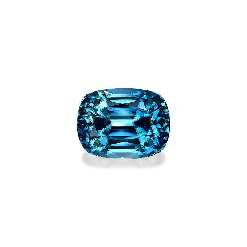 Zircon Bleu taille COUSSIN Bleu 19.94 carats