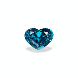 蓝锆石 taille 心脏 蓝色 8.79 carats